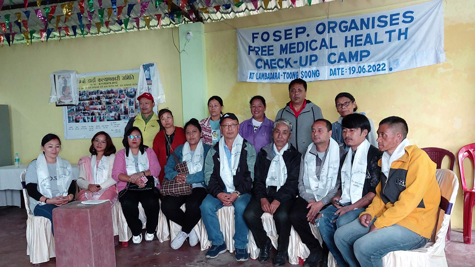 Free medical health check-up camp organised by FOSEP